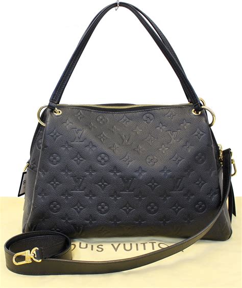 lv bag black leather|black louis vuitton side bag.